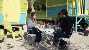 Petit déjeuner pour services à disposition