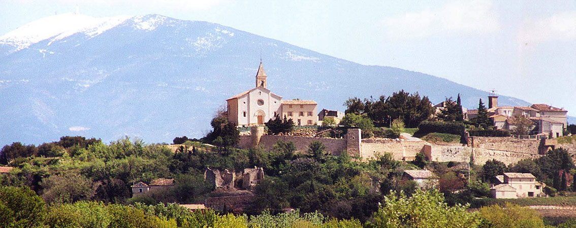 Roulottes yguaris cairanne et le mont ventoux