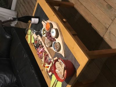 Planche de charcuterie des roulottes Yguaris