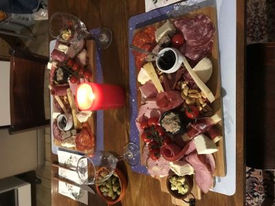 Planche de charcuterie des roulottes Yguaris